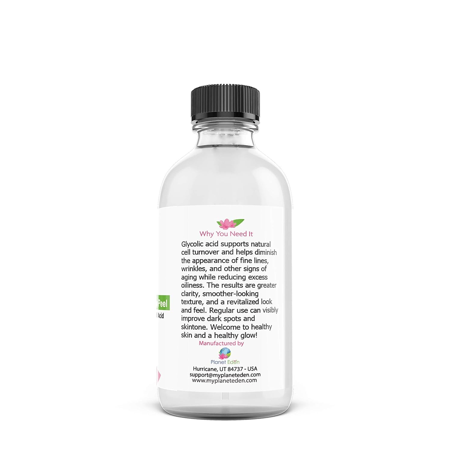 30% Glycolic Acid Skin Chemical Peel Kit with Hyaluronic Acid and 2.5% Retinol Serum and Fan Brush - Clinical Grade for Dark Spot Correcting, Acne Scars, Wrinkles, Fine Lines, Sun Damaged